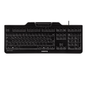 Клавиатура Charry JK-A0100EU, терминал за смарт карта, USB, черна image