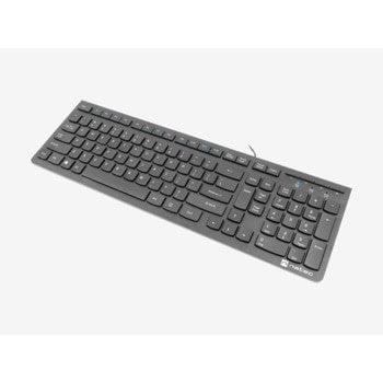 Natec Keyboard Discus 2 SLIM US Layout Black