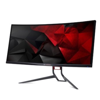 Монитор Acer Predator X34P (UM.CX0EE.P01_NP.MCE11.008) в комплект с мишка Cestus 500, 34" (86.36cm), IPS панел, UHD/4K, 4ms, 100 000 000:1, 300 cd/m2, DisplayPort, HDMI, USB | JAR Computers Acer Predator X34P and Cestus 500 PMW730