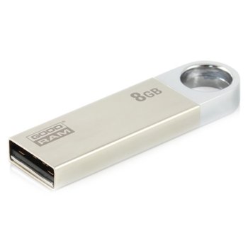 Памет 8GB USB Flash Drive, GOODRAM UUN2, USB 2.0, сребристо | JAR Computers 8GB USB Flash Drive, GOODRAM UUN2