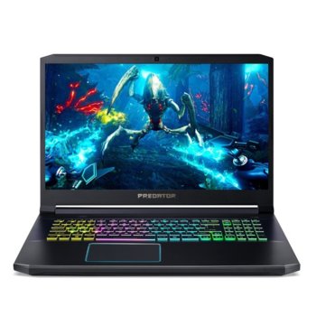 Лаптоп Acer HELIOS 300 PH317-53-75ZA (NH.Q5PEX.020), шестядрен Coffee Lake Intel Core i7-9750H 2.6/4.5 GHz, 17.3" (43.94 cm) Full HD IPS Display & GTX 1660 Ti, (HDMI), 16GB DDR4, 512GB SSD & 1TB HDD, 1x USB 3.1, Windows 10 Home | JAR Computers Acer HELIOS 300 PH317-53-75ZA NH.Q5PEX.020