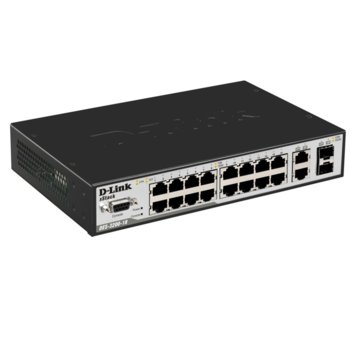 Switch D-Link DES-3200-18 xStack, 18Ports 10/100Mb