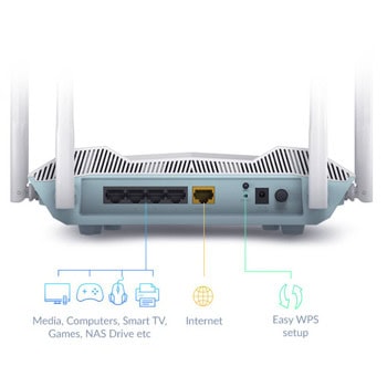 D-Link Eagle Pro AI AX3200 R32 | JAR Computers D-Link Eagle Pro AI AX3200 R32