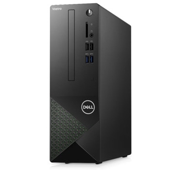 Настолен компютър Dell Vostro 3020 SFF (N2024VDT3020SFFEMEA01), шестнадесетядрен Intel Core i7-13700 2.1/5.2GHz, 8GB DDR4, 512GB SSD NVMe, 4x USB 3.2 Gen 1, Windows 11 Pro | JAR Computers Dell Vostro 3020 SFF N2024VDT3020SFFEMEA01