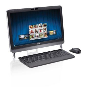 Настолен компютър PC DELL Inspiron One 2320, 23" (58.42 cm) мулти-тъч FULL HD LED & GeForce 525GT (HDMI), двуядрен Intel® Core™ i3 2100 3.1GHz, 4GB, 1TB HDD, DVDRW, WiFi 802.11n, camera, безжична клавиатура & мишка, Windows7 Home Premium 64bit | JAR Computers PC DELL Inspiron One 2320