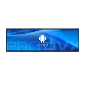 All in One компютър ProDVX APPC-37UW, четириядрен Cortex A17 1.6 GHz, 37" (93.98 cm) Full HD (1920x540) LED Display & MALI T764, 2GB DDR3, 16GB Flash ROM, USB 2.0, Android 6.0 | JAR Computers ProDVX APPC-37UW