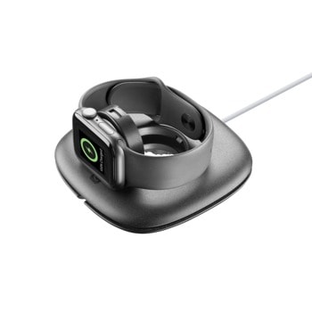 Поставка Cellularline Dock, съвместима с Apple Watch, хоризонтално и вертикално зареждане, черна | JAR Computers Cellularline Dock WATCHSTANDK