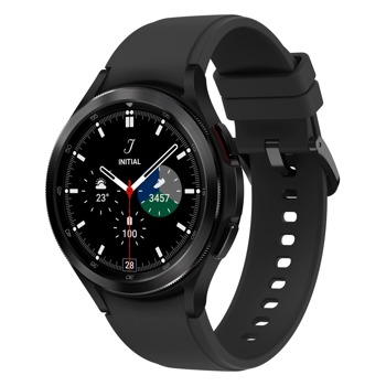 Смарт часовник Samsung Galaxy Watch4 Classic 46mm, 1.4" (3.46cm) Super AMOLED дисплей, до 40 часа живот на батерията, Wi-Fi, Bluetooth, черен image