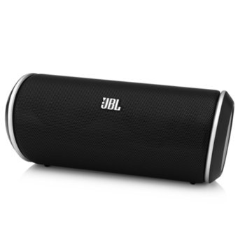 Тонколона JBL Flip, 2.0, 10W RMS, безжична, 3.5mm jack/Bluetooth, черна, микрофон, до 5 часа работа | JAR Computers JBL Flip Wireless JBLFLIPBLKAM