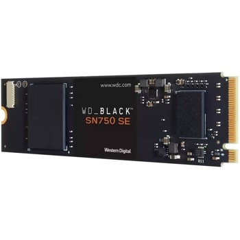 Памет SSD 1TB, Western Digital Black SN750 SE (WDS100T1B0E), NVMe, M.2 (2280), скорост на четене 3600 MB/s, скорост на запис 2830 MB/s image