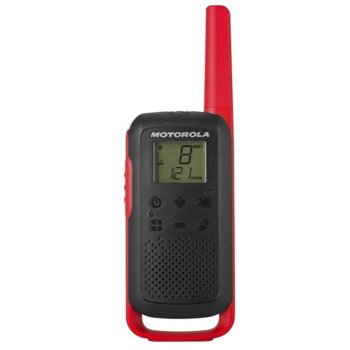 Радиостанции Motorola Talkabout T62 PMR, PMR446, 16 канала, до 8 km, лесно сдвояване, канален монитор, червени | JAR Computers Motorola Talkabout T62 PMR червени 85176203