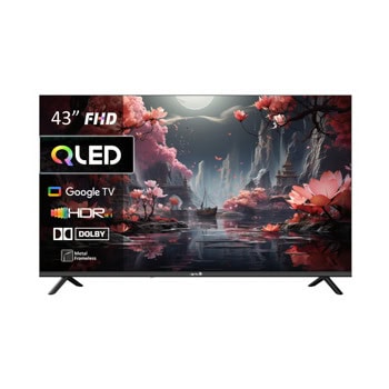 Телевизор Arielli QLED-43QM10GTV, 43" (109.22cm) Full HD QLED Smart TV, HDR, DVB-T2/C, Wi-Fi, Bluetooth, 3x HDMI, 2x USB | JAR Computers Arielli QLED-43QM10GTV