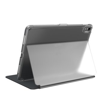 Калъф за таблет Speck Balance Folio за Apple iPad Prо, 11" (27.9 cm), удароустойчив, прозрачен/черен | JAR Computers Speck 11-inch iPad Pro BALANCE FOLIO CLEAR