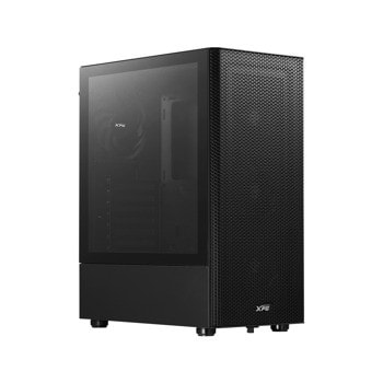 Кутия A-Data XPG Valor Mesh, ATX/microATX/Mini-ITX, 2x USB 3.2 Gen 1, 4x 120mm вентилатора, с прозорец, черна, без захранване | JAR Computers A-Data XPG Valor Mesh Black VALORMESHMT-BKCWW