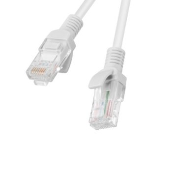 Пач кабел Lanberg PCU6-10CC-1000-S, U/UTP, cat.6, 10м, сив | JAR Computers Lanberg CAT.6 10m grey PCU6-10CC-1000-S