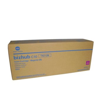 КАСЕТА ЗА KONICA MINOLTA BIZHUB C10/C10P - Magenta - TN212M -  P№ A00W272 - заб.: 4500k | JAR Computers КАСЕТА ЗА KONIKA MINOLTA BIZHUB C10/C10P - Magen