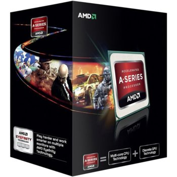 AMD A10 7850K четири-ядрен (3.7/4.0 GHz, 4MB L2, AMD R7 GPU, 95W, FM2+) Black Edition | JAR Computers AMD Kaveri A10 7850K Black Edition