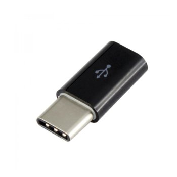 Sbox Micro USB to USB Type-C Black