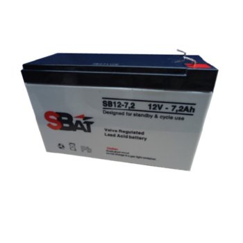 Акумулаторна батерия SBat, 12V, 7.2Ah, T2 конектори image