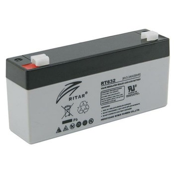 Акумулаторна батерия Ritar Power RT632, 6V, 3.2Ah, AGM, T1(F1) конектори | JAR Computers Ritar Power RT632