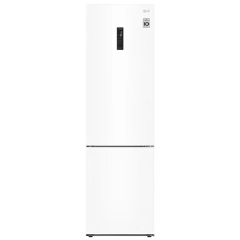 Хладилник с фризер LG GBP62SWXCC1, клас C, 384 л. общ обем, свободностоящ, 172 kWh/годишно, Total No Frost, Door Cooling⁺, FRESHConverter, LINEARCooling, LED осветление, бял image