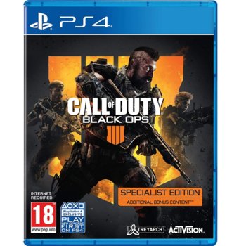Игра за конзола Call of Duty: Black Ops 4 Specialist Edition, за PS4 | JAR Computers Call of Duty Black Ops 4 Specialist Edition PS4