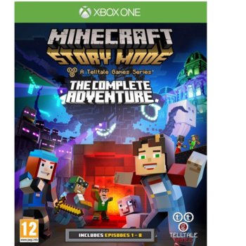 Игра за конзола Minecraft: Story Mode - The Complete Adventure, за Xbox One | JAR Computers Minecraft: Story Mode - The Complete Adventure