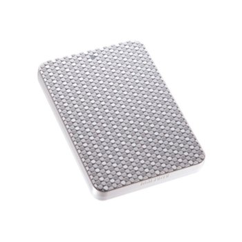 Твърд диск 640GB Samsung G2, външен, бял, 2.5" (6.35 cm), USB 2.0 (+захранване през USB), 3г. | JAR Computers 640GB Samsung G2 бял