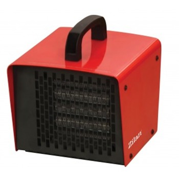 Вентилаторна печка Zilan ZLN3017, 2000 W, керамична, 2 нива на мощност, защита от прегряване, с дръжка, червена image