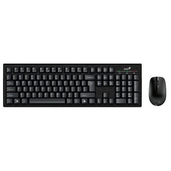 Комплект клавиатура и мишка Genius KM-8101-BLK