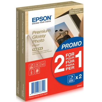 Фотохартия Epson C13S042167, 10x15cm, гланцирана, 255 g/m2, 80 листа | JAR Computers Epson C13S042167