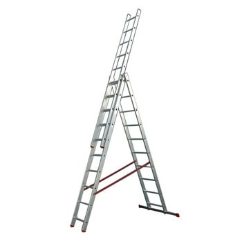 Стълба VALVNOS, алуминиева, 4.9м | JAR Computers Стълба VALVNOS алуминиева 4.9м