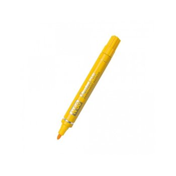 Маркер Pentel N50, жълт, от 1.5 до 2.5 mm, перманентен | JAR Computers Pentel N50