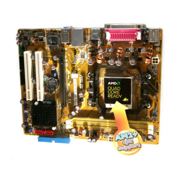 Дънна платка Asus M2N-MX SE Plus, nForce 430, AM2+ (up to 95W), DDR1066, VGA+PCI-E, SB5.1, Lan, SATA RAID, mATX, 3г. Гаранция | JAR Computers Asus M2N-MX SE Plus