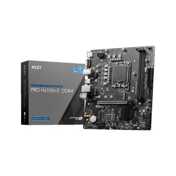 Дънна платка MSI PRO H610M-E