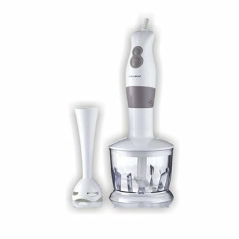 Пасатор Crown CHBS-5332, 300W, 2 степени на работа, нож от неръждаема стомана, бял | JAR Computers Crown CHBS-5332