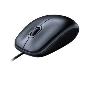 Мишка Logitech M100, оптична (1000dpi), USB, черна | JAR Computers Logitech M100 910-001601