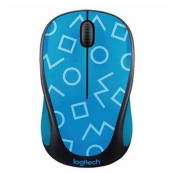 Мишка Logitech M238 Geo Blue, оптична 1000 dpi, USB, щампа | JAR Computers Logitech M238 Geo Blue (910-004782)