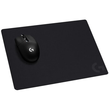 Подложка за мишка Logitech G240, гейминг, мека, черна 340 x 280 x 1mm image