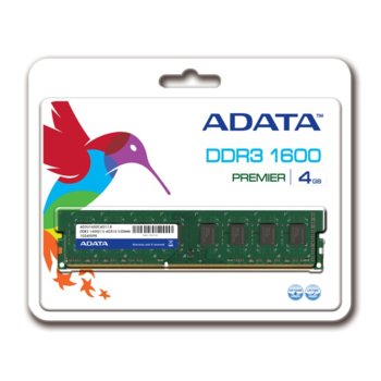 4GB DDR3 1600MHz A-Data Premier Series