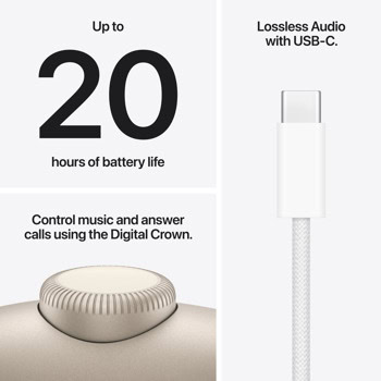 Apple AirPods Max 2 Starlight | JAR Computers Apple AirPods Max 2 Starlight