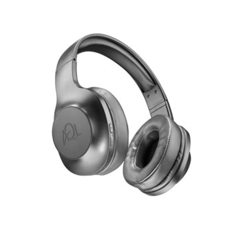 Слушалки AQL Astros, безжични, микрофон, Bluetooth, до 33 часа време за работа, Pump Bass, сгъваем дизайн, черни | JAR Computers AQL Astros Черни