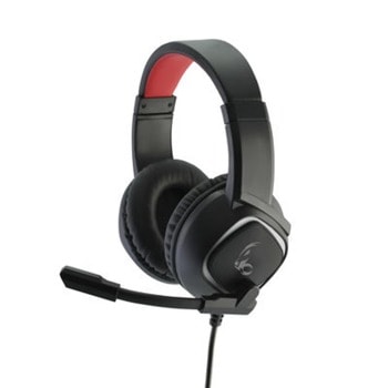 Слушалки MediaRange MRGS301, шумопотискащ микрофон, гейминг, USB, виртуален съраунд звук 7.1, RGB подсветка, черни | JAR Computers MediaRange MRGS301