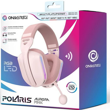 слушалки oniverse polaris розови