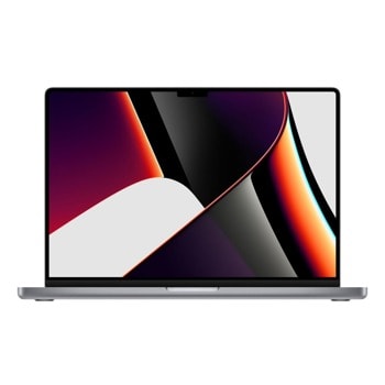 Лаптоп Apple MacBook Pro (MK183ZE/A)(сив), десетядрен Apple M1 Pro 3.20 GHz, 16.2" (41.15 cm) Liquid Retina XDR Display, (HDMI), 16GB DDR4, 512GB SSD, 3x Thunderbolt 4, macOS | JAR Computers Apple MacBook Pro 16.2 Grey/M1 Pro/16C /16GB/512G