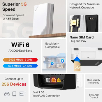 Mercusys MB520-5G | JAR Computers Mercusys MB520-5G