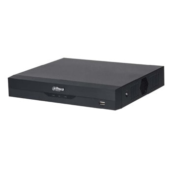 Хибриден видеорекордер Dahua XVR5104HS-4KL-I3, 4 канален, AI Coding/H.265+/H.265/H.264+/H.264, 1x SATA до 16TB, 2x USB 2.0, 1x RJ-45, 1x HDMI, 1x VGA, 1x RCA, 1x RS485 | JAR Computers Dahua XVR5104HS-4KL-I3