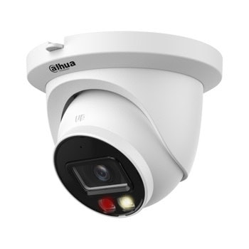 IP камерa Dahua IPC-HDW2249TM-S-IL-0360B, куполна камера, 2MPix (1920x1080@30fps), 3.6mm обектив, H.265/H.264/H.264H/H.264B/MJPEG, IR осветеност (до 30 метра), външна IP67, microSD до 256 GB, микрофон | JAR Computers Dahua IPC-HDW2249TM-S-IL-0360B