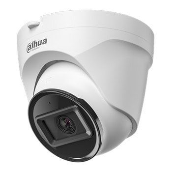 IP камерa Dahua IPC-T1E20-A-0360B, куполна камера, 2Mpix (1920x1080@20FPS), 3.6mm обектив, Smart H.265+/Smart H.264+/H.265/H.264/H.264B/MJPEG, IR осветление (до 30m), външна IP67, PoE, микрофон | JAR Computers Dahua IPC-T1E20-A-0360B