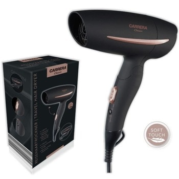 Сешоар Carrera Classic 20211191, 1200W, 2 степени на скорост, черен | JAR Computers Сешоар Carrera Classic 20211191